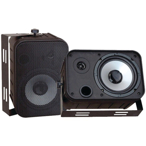 Pyle(R) PDWR50B 6.5 Indoor/Outdoor Waterproof Speakers (Black)