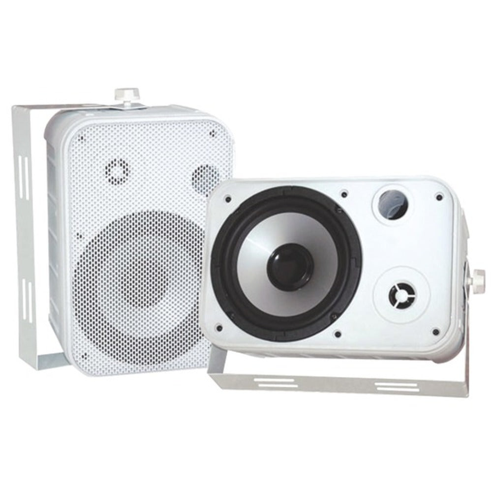 Pyle(R) PDWR50W 6.5 Indoor/Outdoor Waterproof Speakers (White)