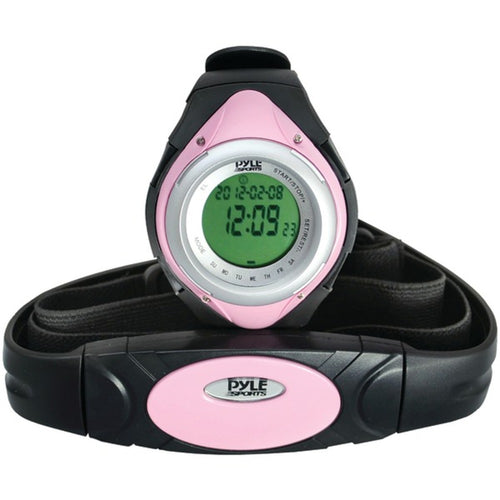 Pyle Pro(R) PHRM38PN Heart Rate Monitor Watch with Minimum, Average &