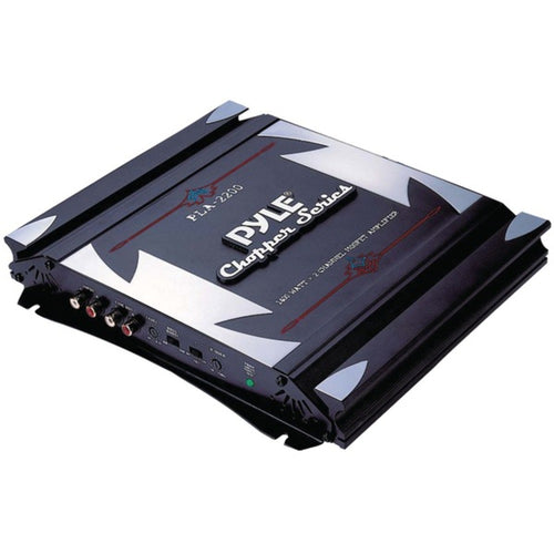 Pyle(R) PLA2200 Chopper Series Bridgeable Class AB Amp (2 Channels, 1,