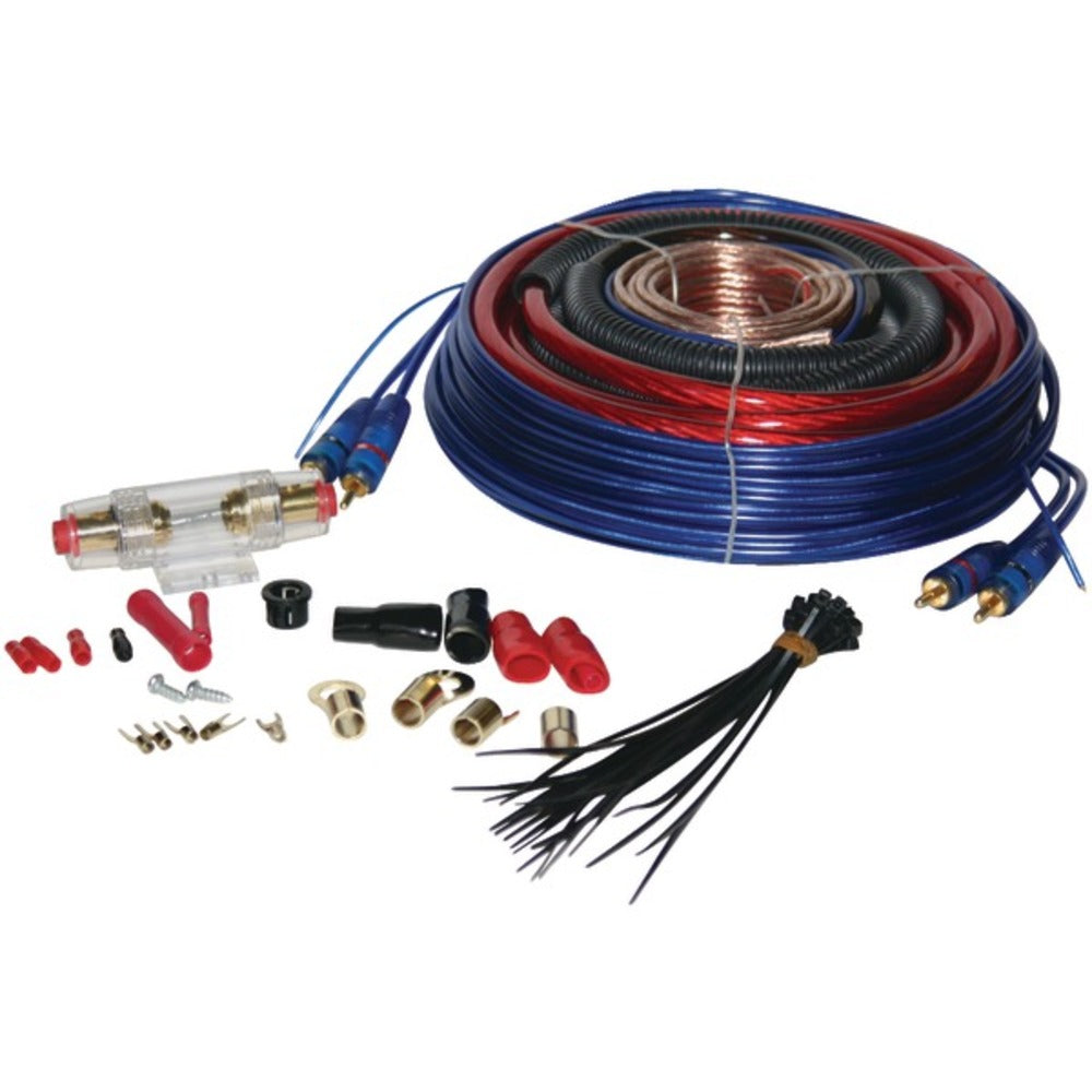 Pyle(R) PLAM40 4-Gauge 1,600 Watt Amp Installation Kit