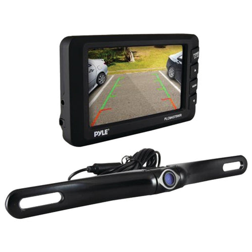 Pyle(R) PLCM4375WIR 4.3 LCD Monitor & Wireless Backup Camera with Park