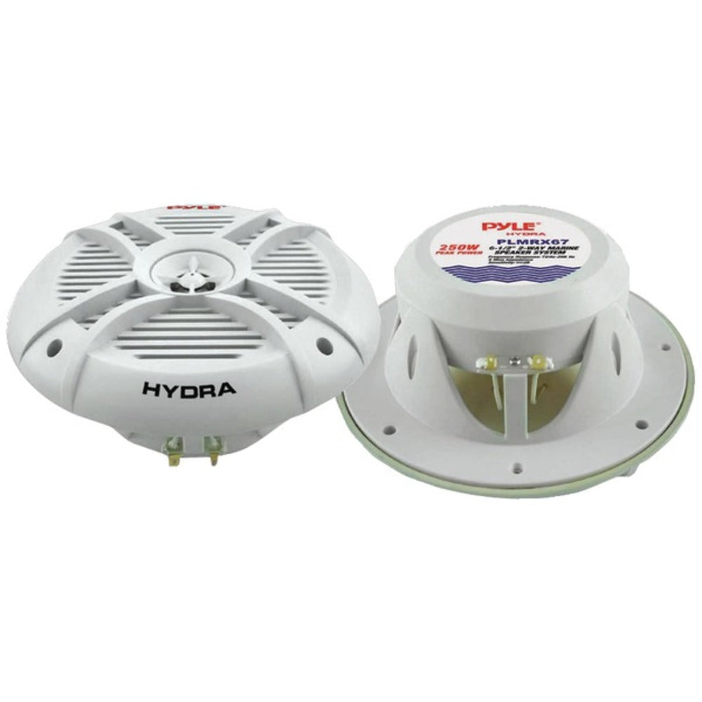 Pyle(R) PLMRX67 Hydra Series Aqua Pro 6.5 250-Watt 2-Way Marine Speake