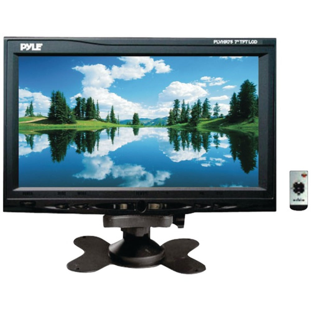 Pyle(R) PLVHR75 7 Headrest Monitor with Stand & Headrest Shroud