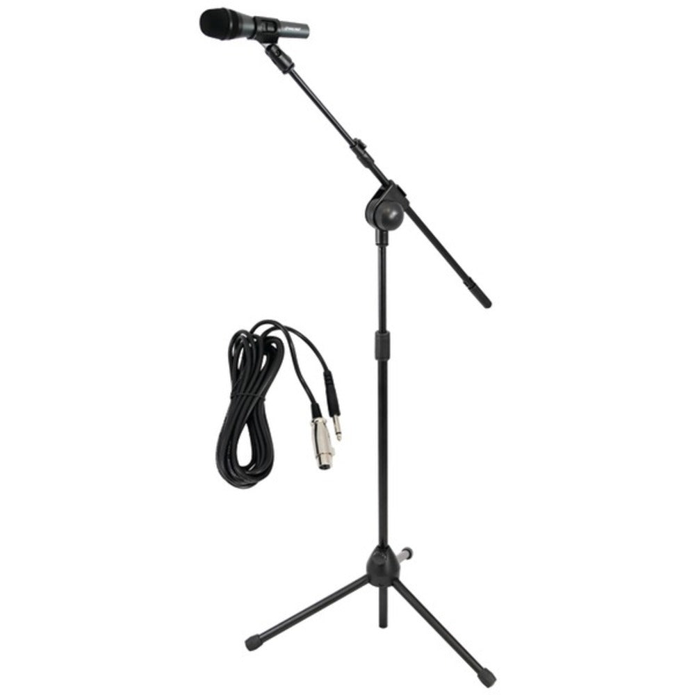 Pyle Pro(R) PMKSM20 Microphone & Tripod Stand with Extending Boom & Mi