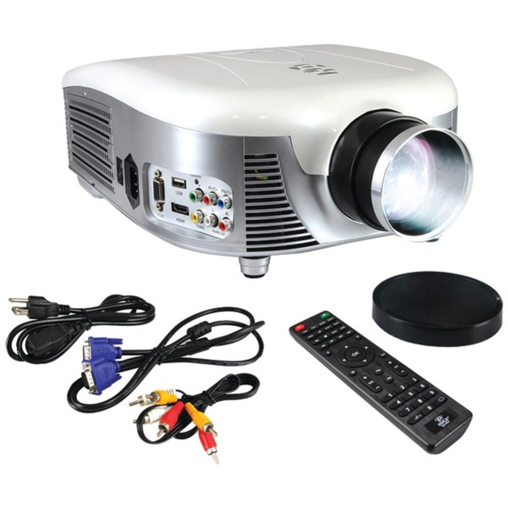 Pyle Home(R) PRJD907 Widescreen 1080p Digital Multimedia LED Projector
