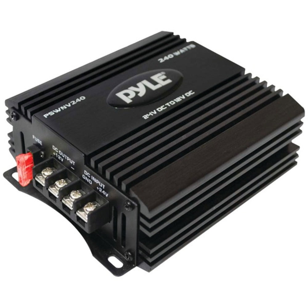 Pyle(R) PSWNV240 24-Volt DC to 12-Volt DC Power Step-Down Converter wi