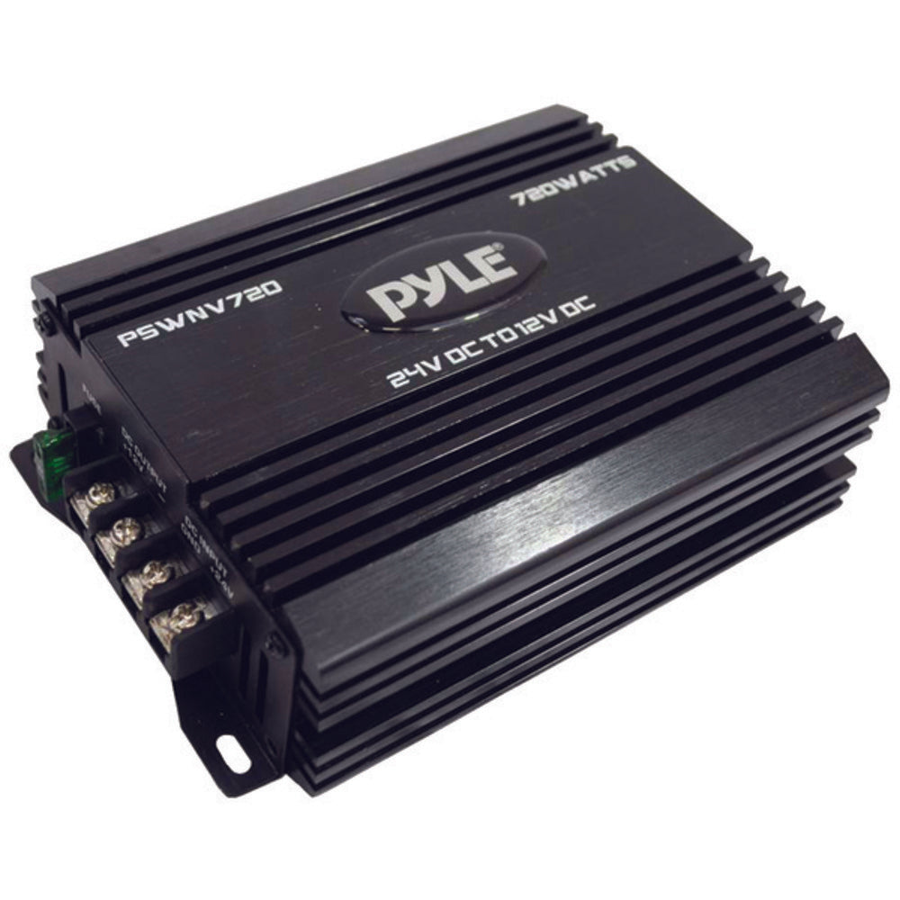 Pyle(R) PSWNV720 24-Volt to 12-Volt DC 720-Watt Max Step-down Converte
