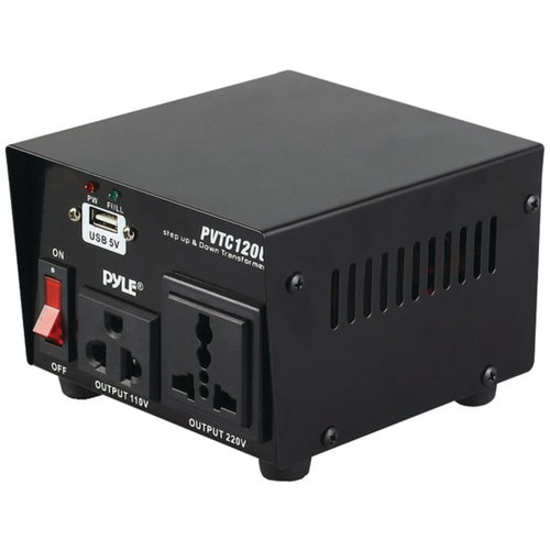 Pyle Pro(R) PVTC120U Step Up & Down Voltage Converter Transformer with