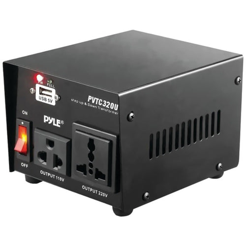 Pyle Pro(R) PVTC320U Step Up & Down Voltage Converter Transformer with