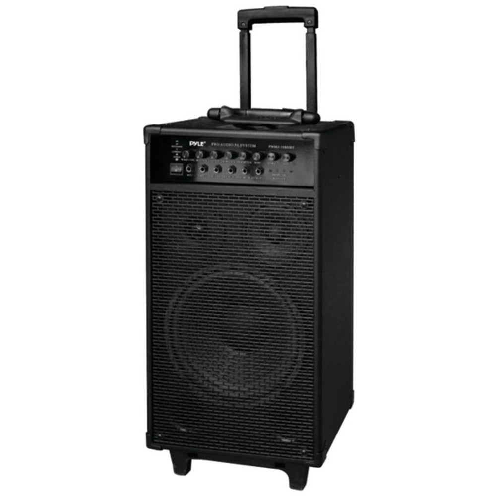 Pyle Pro(R) PWMA1080IBT 800-Watt Portable Bluetooth(R) PA Speaker Syst