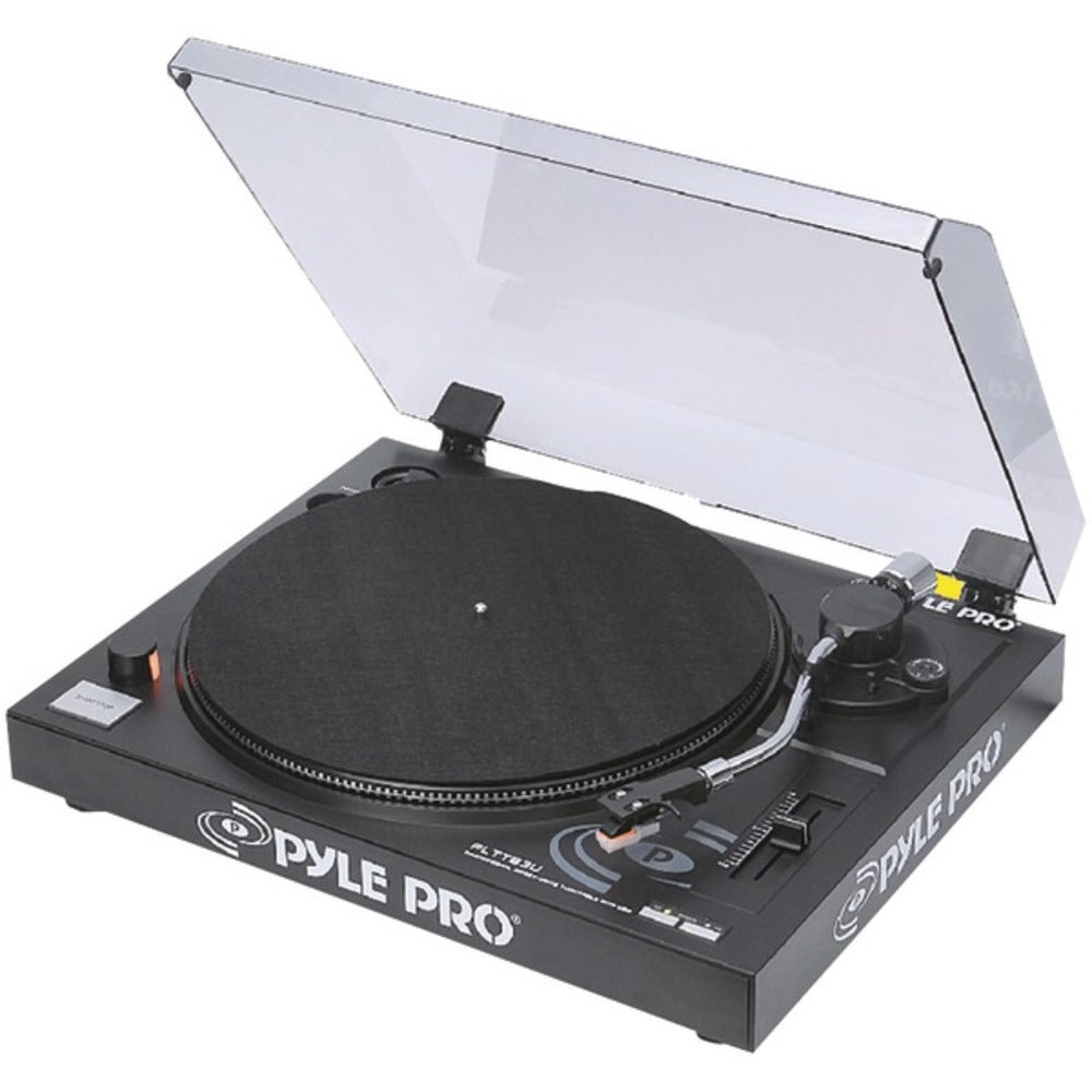 Pyle Pro(R) PLTTB3U Belt-Drive USB Turntable with Digital Recording So