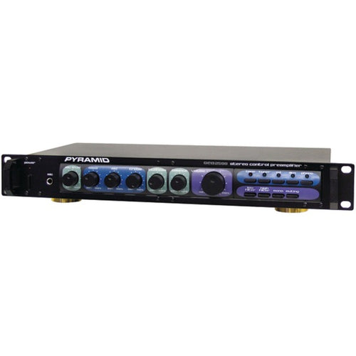 Pyramid(R) Car Audio PR2500 Professional Home Studio Preamp