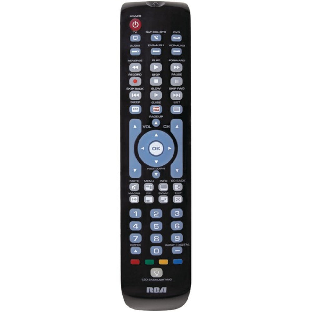 RCA(R) RCRN06GR 6-Device Green Backlit Universal Remote
