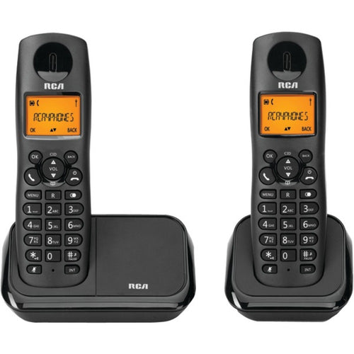 RCA(R) 2161-2BKGA Element Series DECT 6.0 Cordless Phone with Caller I